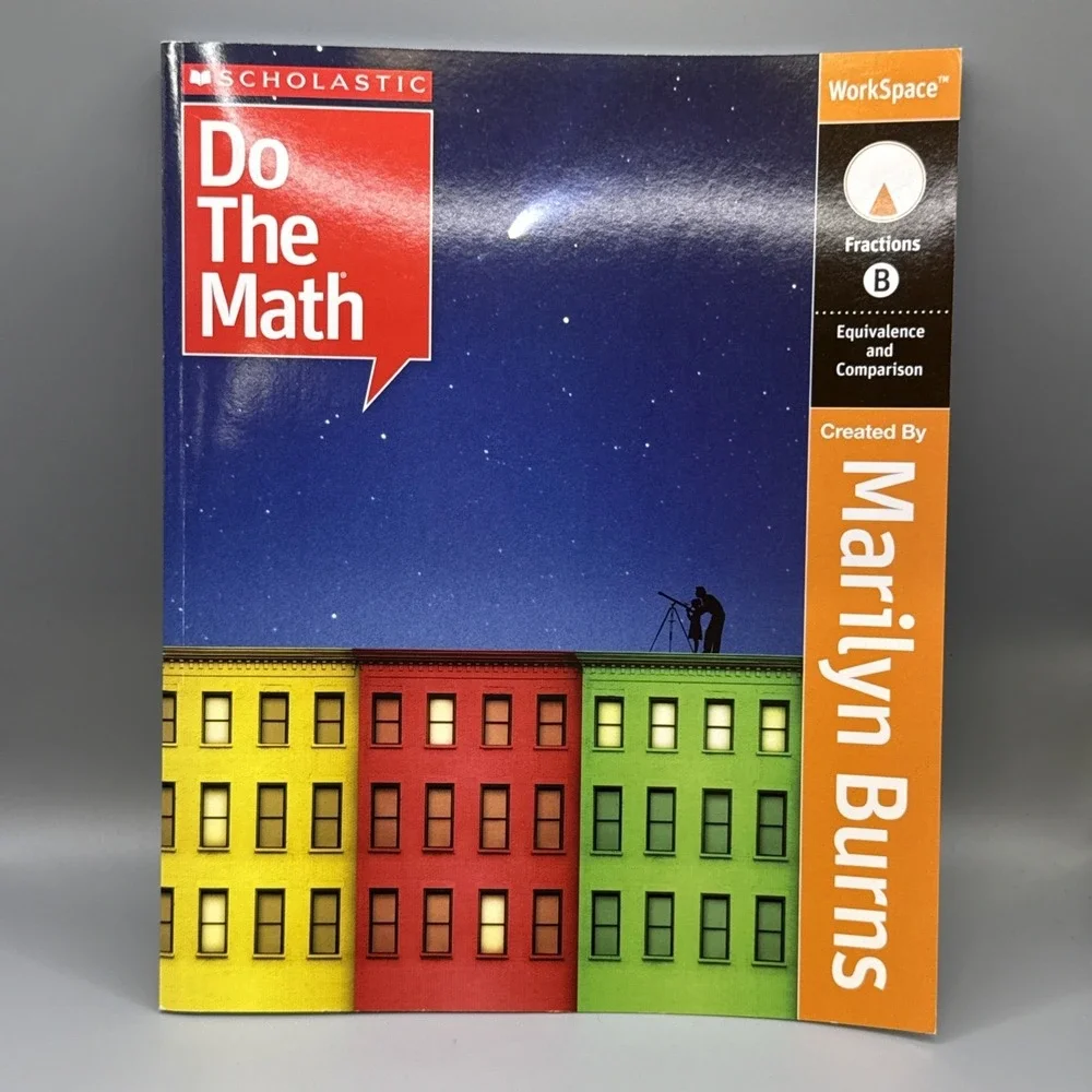 Scholastic Do the Math: Fractions B (Equivalence and Comparison), WorkSpace ...
